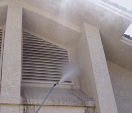 Pressure cleaning west palm beach vents on house.